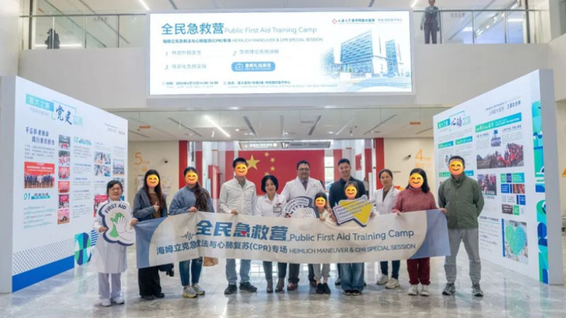 First Aid Camp: Empowering Int'l Students with Lifesaving Skills